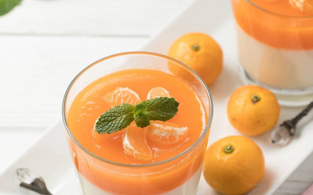 Želė desertas „Panna Cotta”