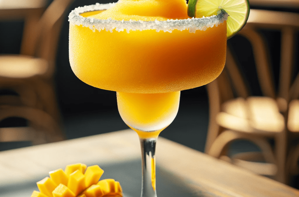 Šaldyto mango margarita