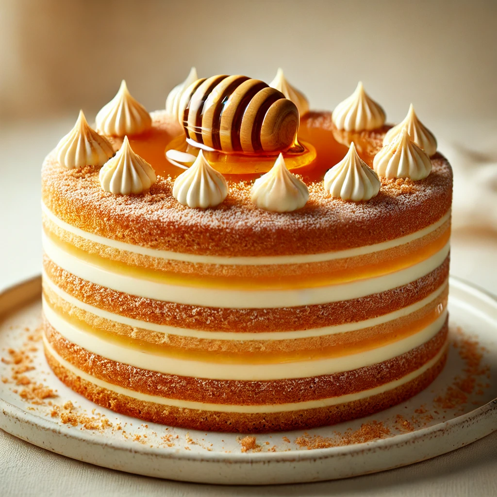 Musu Cake Medaus tortas - Musu receptai