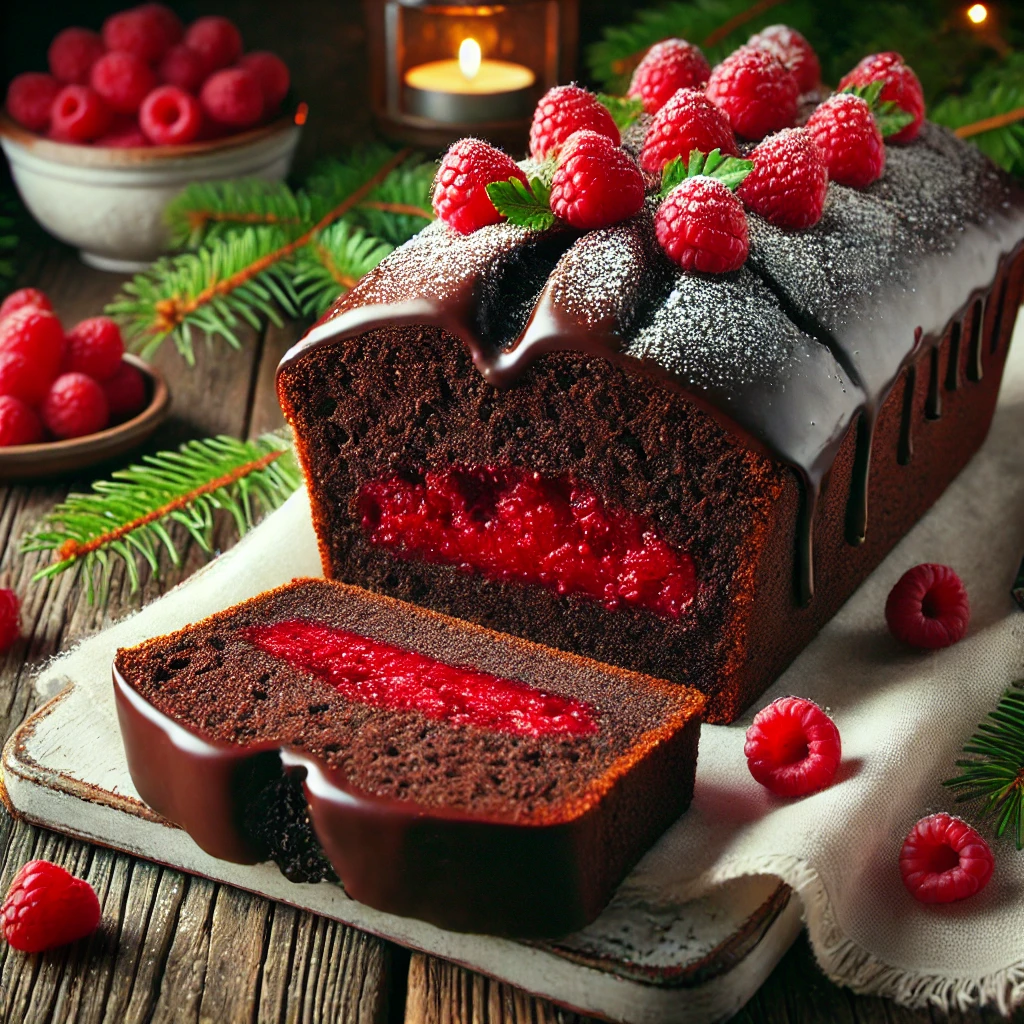 Musu Cake Šokoladinis keksas su aviečių įdaru - Musu receptai